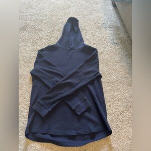 GAP Dark Blue Textured Hoodie